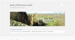 Desktop Screenshot of bookofmormonlands.com